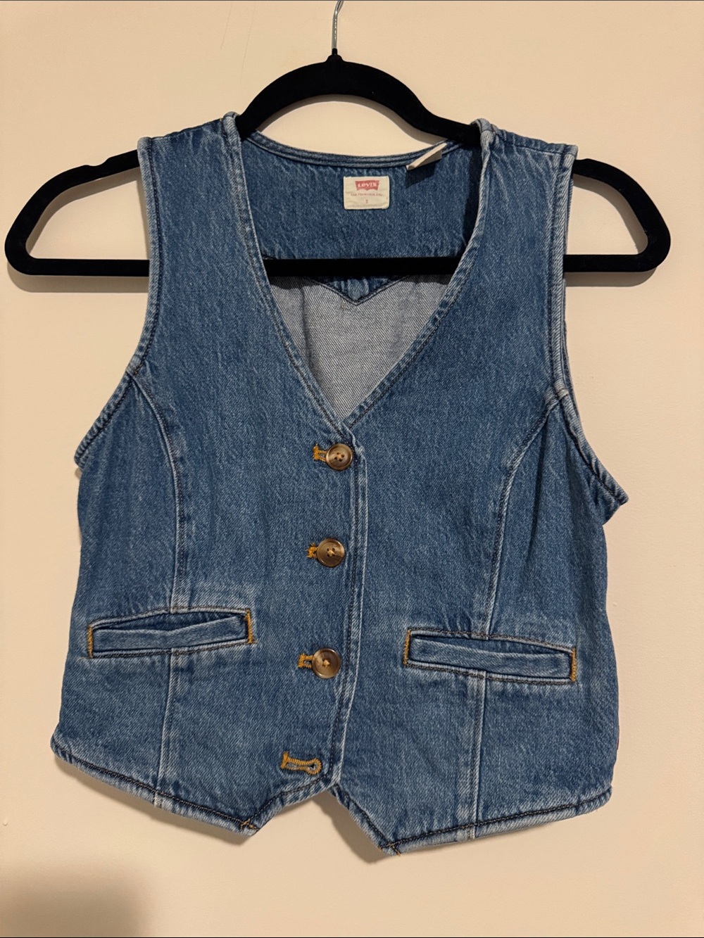 Levi's Denim Vest in Blue